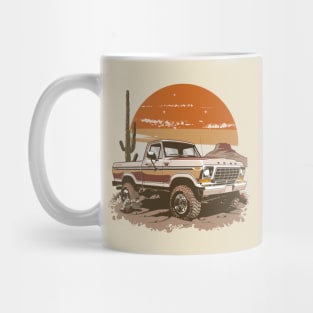 Ford Truck Vintage Highboy Design Desert Mug